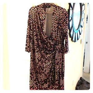 Amazing faux wrap dress